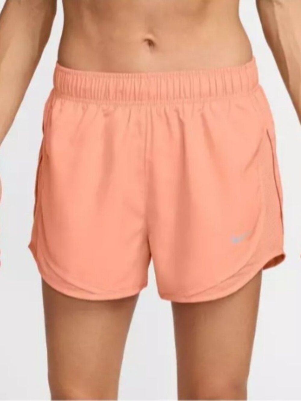Nike Women's Dri-Fit Tempo Mid-Rise Brief-Lined Run in Apricot Agate size S NWT